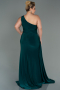 Robe Grande Taille Longue Émeraude ABU3132