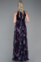 Robe de Cérémonie Longue Violet ABU674