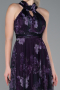 Robe de Cérémonie Longue Violet ABU674