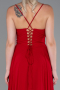 Robe de Soirée Longue Rouge ABU1305
