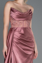 Robe De Soirée Satin Longue Pelure D'oignon ABU6141