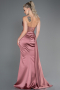 Robe De Soirée Satin Longue Pelure D'oignon ABU6141