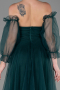 Robe de Soirée Longue Émeraude ABU2076