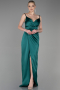 Robe De Fiançaille Longue Émeraude ABU564