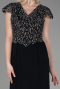 Robe Queue de Poisson Longue Noir ABU3102