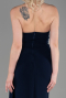 Robe de Soirée Longue Bleu Marine ABU3344