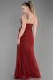 Robe de Soirée Longue Marron Clair ABU3344
