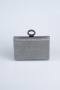 Sac de Soirée Luxe Coupe Au Laser Platine SH830