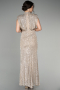 Robe De Soirée Squameuse Longue Vison ABU2752