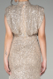 Robe De Soirée Squameuse Longue Vison ABU2752