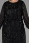 Longue Pierreux Noir ABU3477