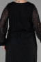 Longue Pierreux Noir ABU3477