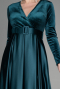 Robe de Soirée Longue Émeraude ABU3388