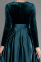 Robe de Soirée Longue Émeraude ABU3388