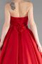 Robe Haute Couture Longue Rouge ABU3596