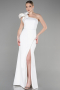 Robe de Soirée Longue Blanc ABU3605