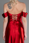 Robe de Soirée Longue Rouge ABU3611