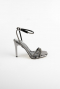 Chaussure de soirée Avec Mirroir Platine AB8003