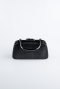 Sac de Soirée Luxe Coupe Au Laser Noir SH839