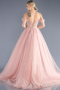 Robe De Soirée De Créateur Longue Poudre ABU3663