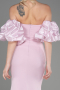 Robe de Soirée Longue Poudre ABU3659