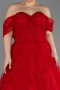Robes De Soirée Grande Taille Longue Rouge ABU3622