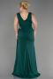 Robe de Soirée Grande Taille Longue Émeraude ABU2934