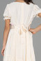 Robe de Soirée Enfants Midi Blanc ABK1948