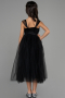 Robe De Soirée Enfants Longue Noir ABU3031
