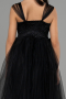 Robe De Soirée Enfants Longue Noir ABU3031