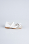 Chaussure D’enfant Cuir Blanc MJ4000