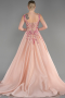 Robe de Fiançailles Design Personnalisé Longue Poudre ABU3746