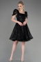 Tenue de Soirée Courte Noir ABK2001
