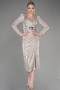 Robe De Soirée Midi Vison ABK1808