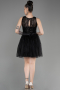 Robe de Soirée Courte Noir ABK2016