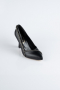 Stiletto Cuir Noir MJD5158
