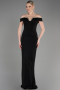 Robe de Soirée Longue Noir ABU3781