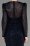 Robe de Soirée Longue File Bleu Marine ABU3831