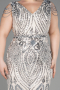 Robe De Fiançailles Grande Taille Longue Squameuse Vison ABU3845