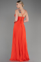 Robe De Soirée Longue Orange ABU1305