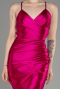 Robe de Cérémonie Courte Fushia ABK2078