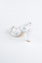 Stiletto Coupe Au Laser Argent MJL5164