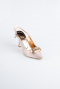 Stiletto Coupe Au Laser Rose MJL5164
