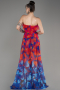 Robe de Soirée Longue Fushia ABU3975