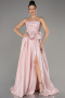 Robe De Soirée Longue Poudre ABU4015