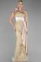 Robe de Soirée Longue Or ABU4059