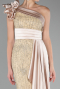 Robe de Soirée Longue Or ABU4059