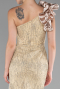 Robe de Soirée Longue Or ABU4059