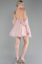 Robe De Fiançaille Mini Poudre ABK2109