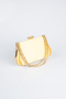 Sac de Soirée Luxe Satin Jaune SH834